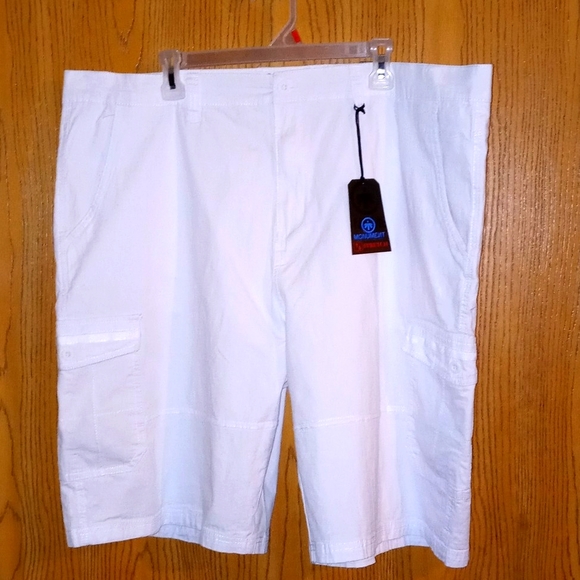 Monument Shorts Pure White Cargo Shorts See Pics 6 Pockets Total